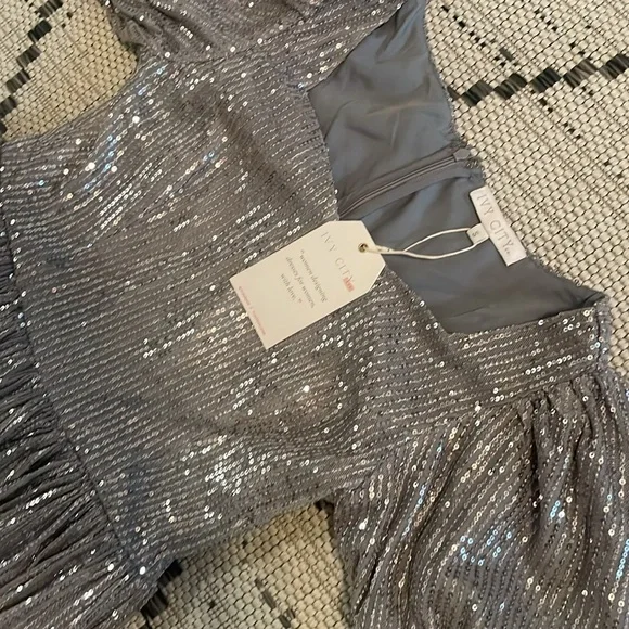 New! Ivy city co sparkly dress - Picture 3 of 4